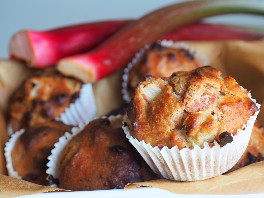 bowl of baked foods