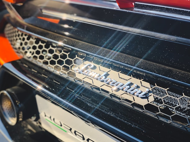 A close-up of high-quality car parts from the brand.