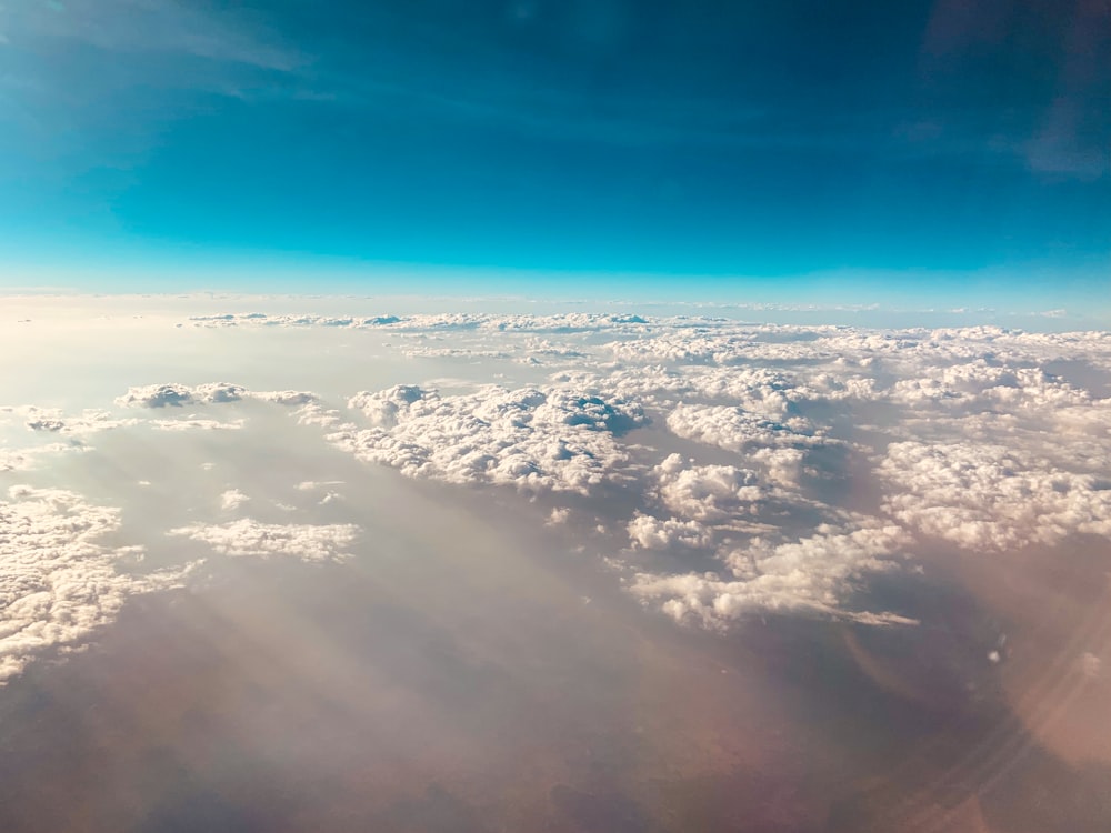 aerial photography of clouds during daytime