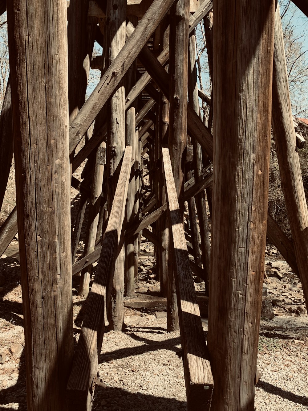 brown wooden planks during daytime