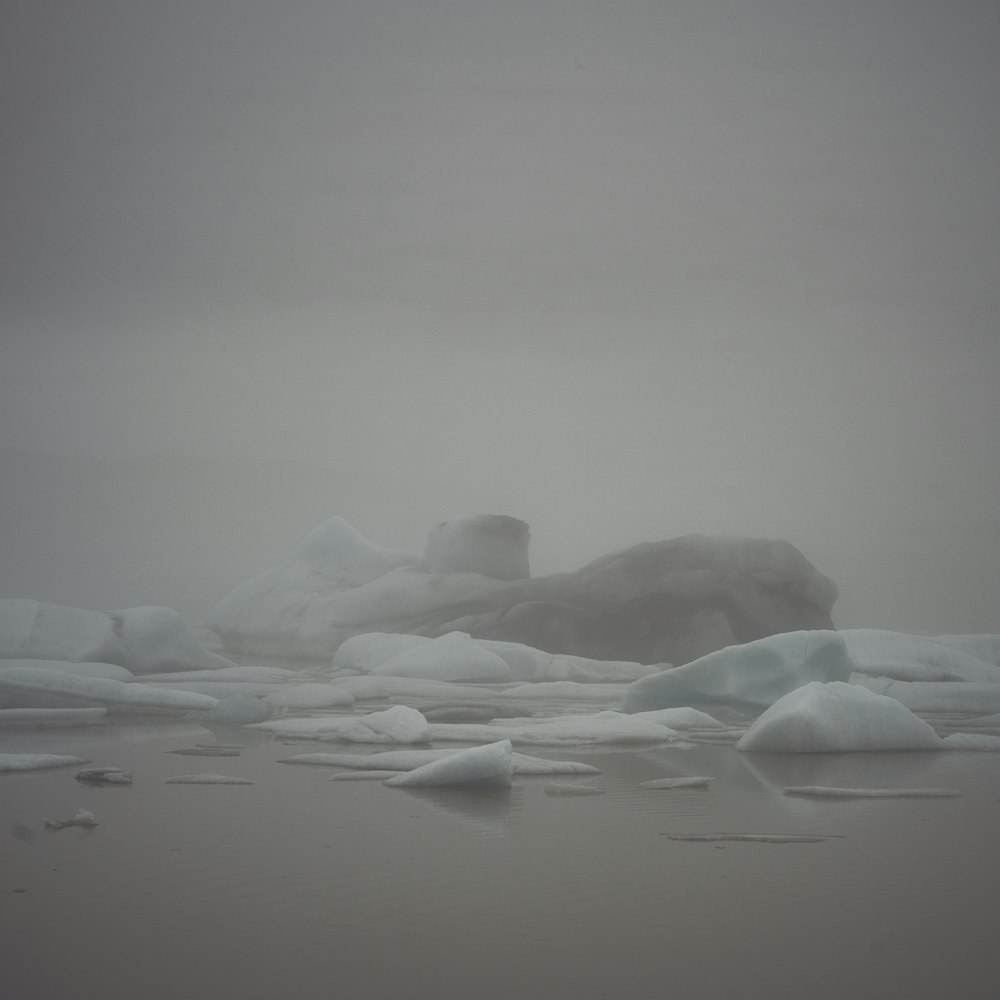 melting iceberg