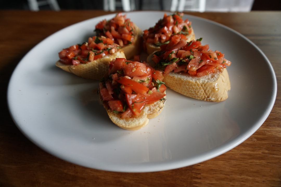 cooked dish on plate,