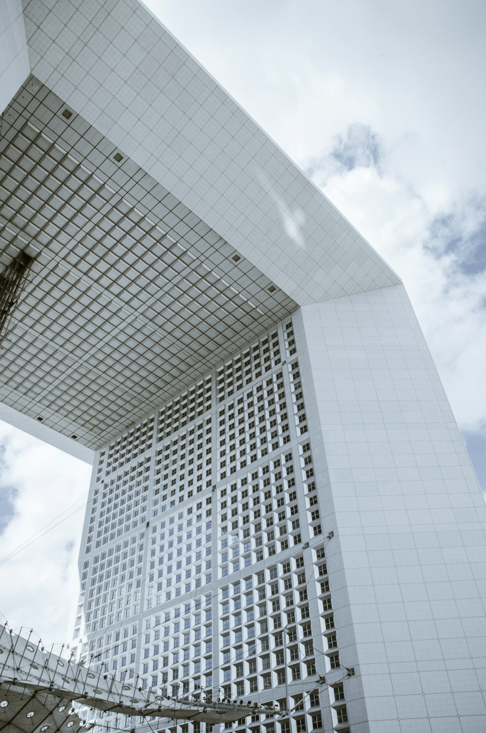 white concrete building during day