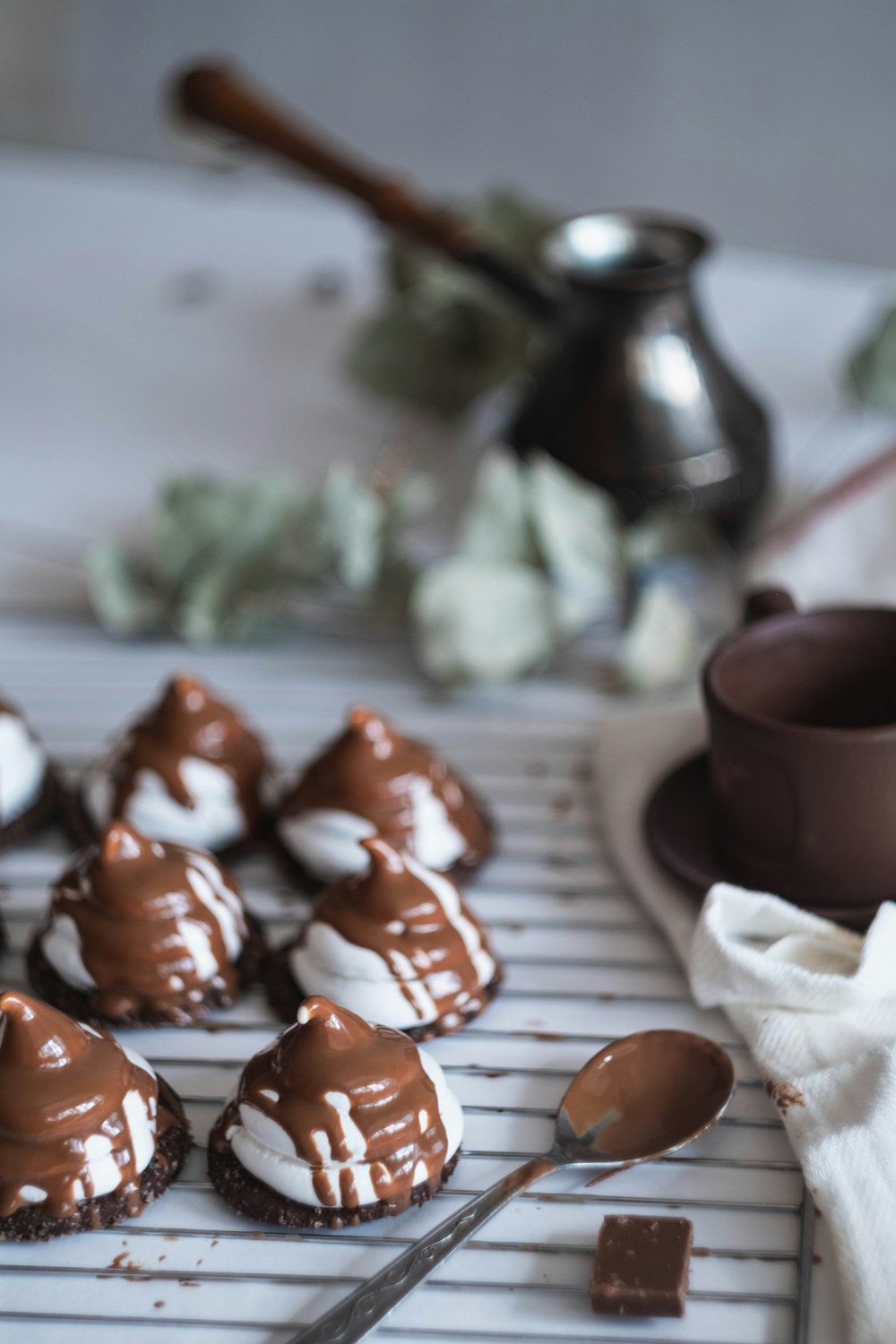 biscuit with chocolate