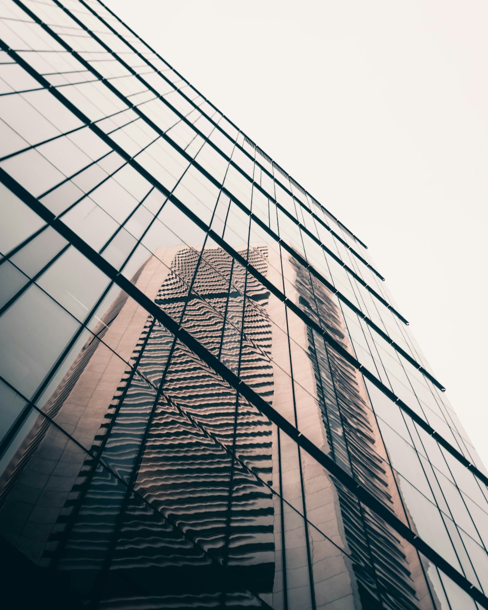 low angle view photography of building