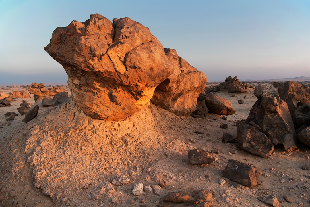 brown stone formation