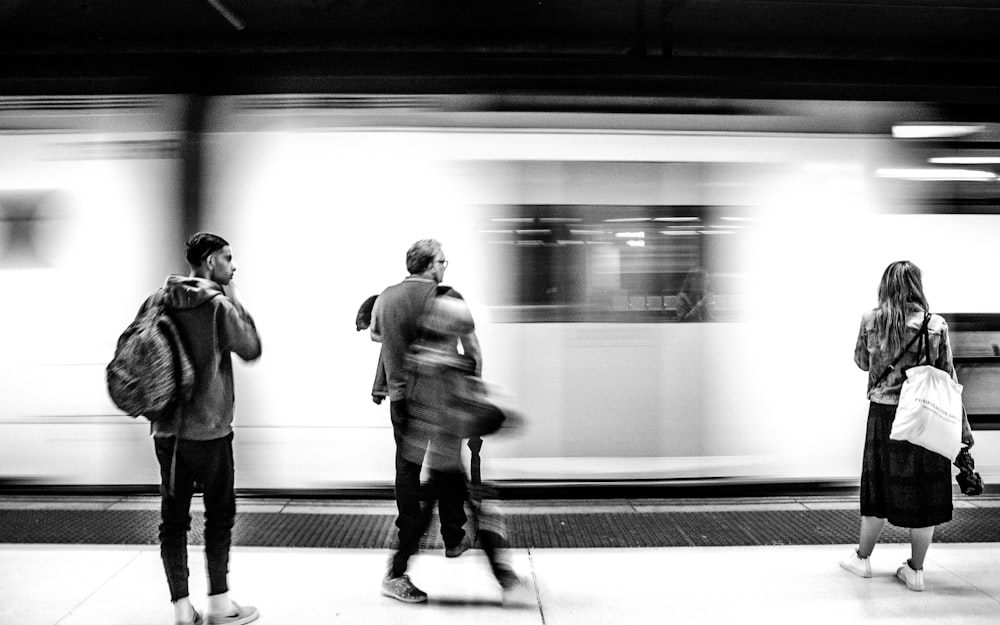 man wearing grey jacket