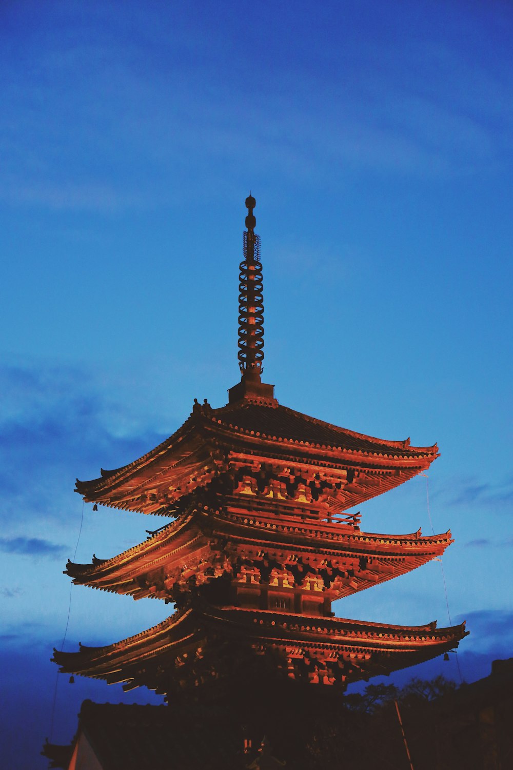 temple under blue sky