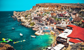 aerial photography of buildings during daytime