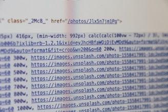 a close up of a computer screen with text
