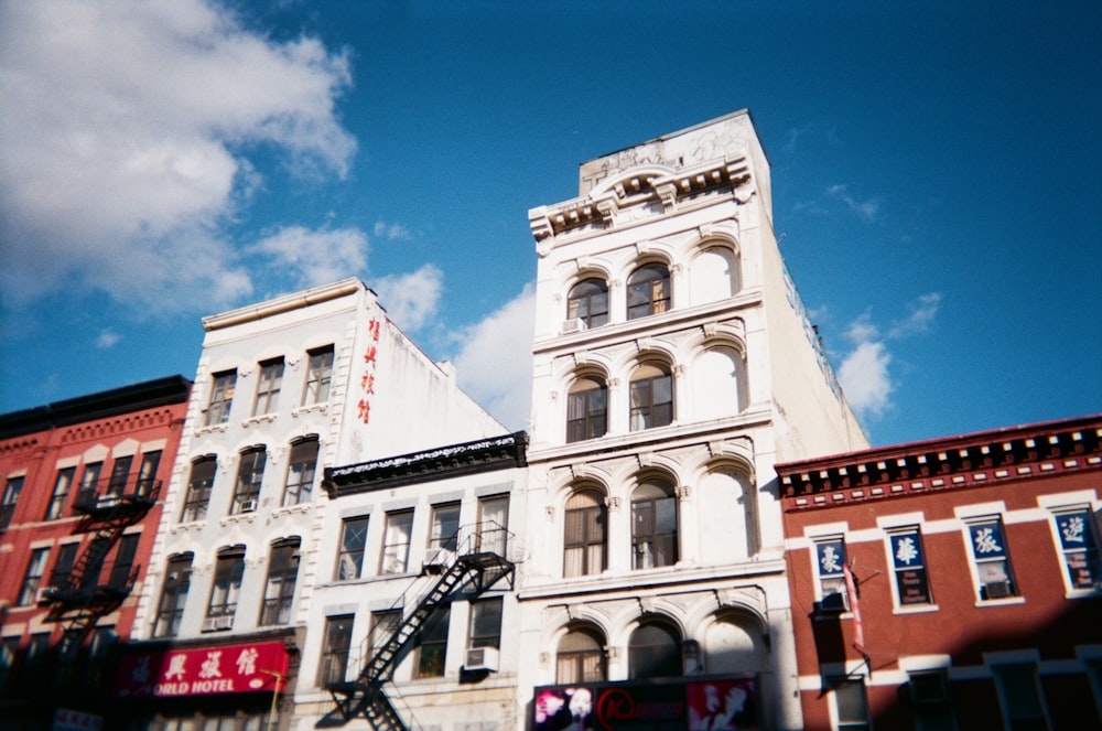 white concrete building