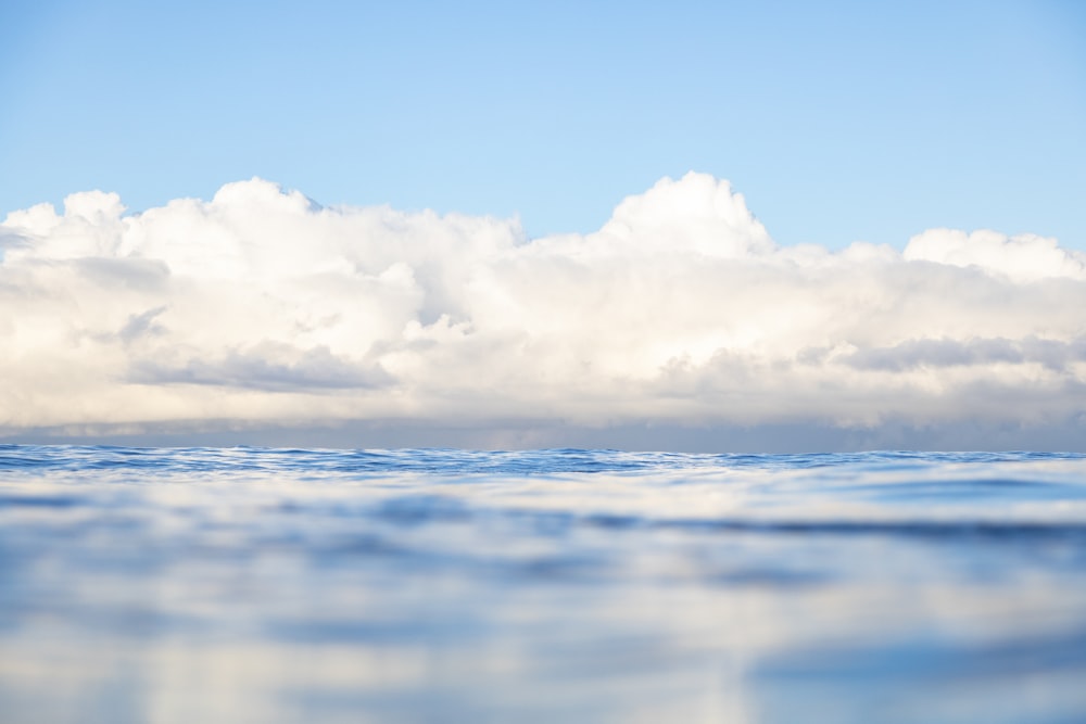 nuages blancs