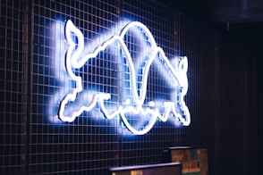 Red Bull LED signage