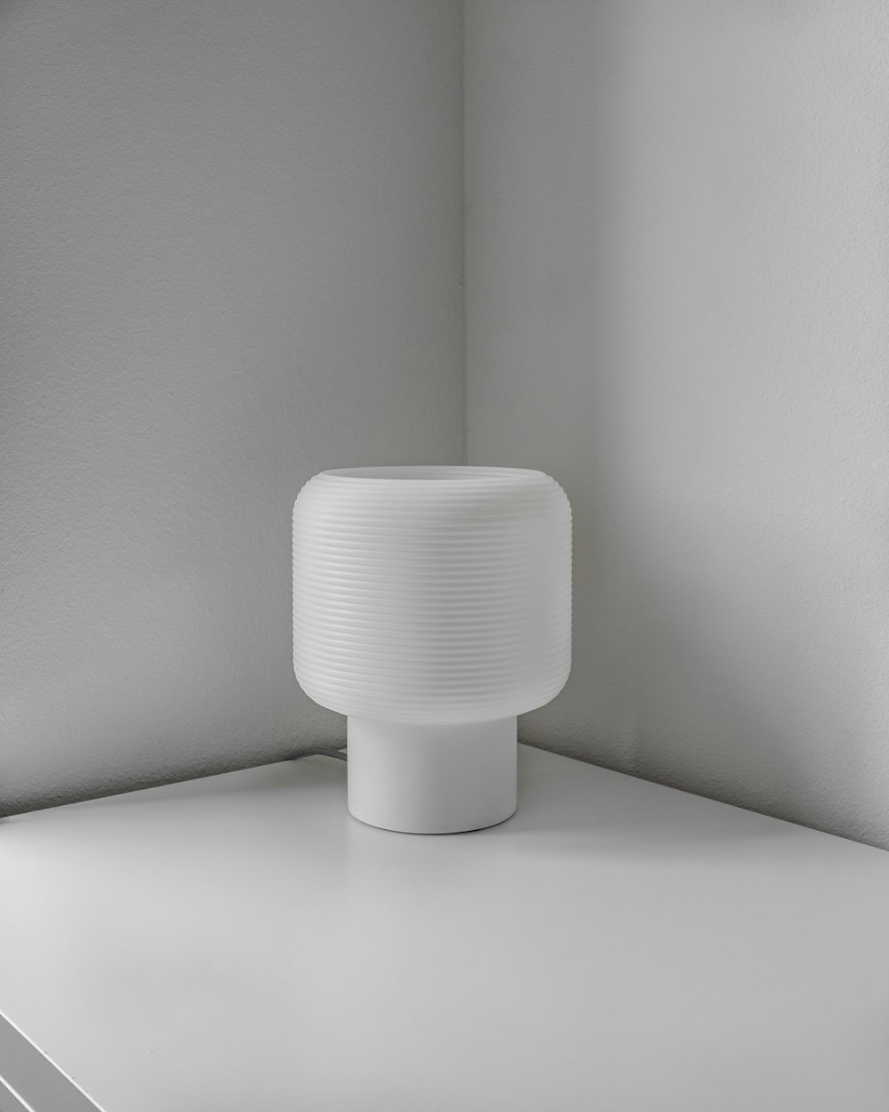 table lamp on desk