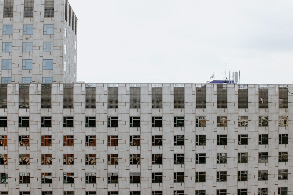 white concrete apartment