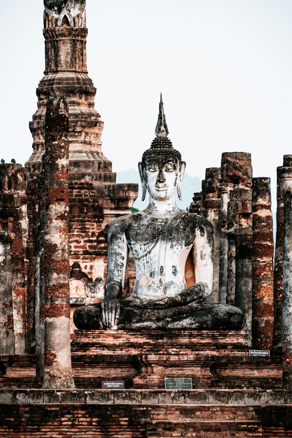 concrete Buddha statue during daytime