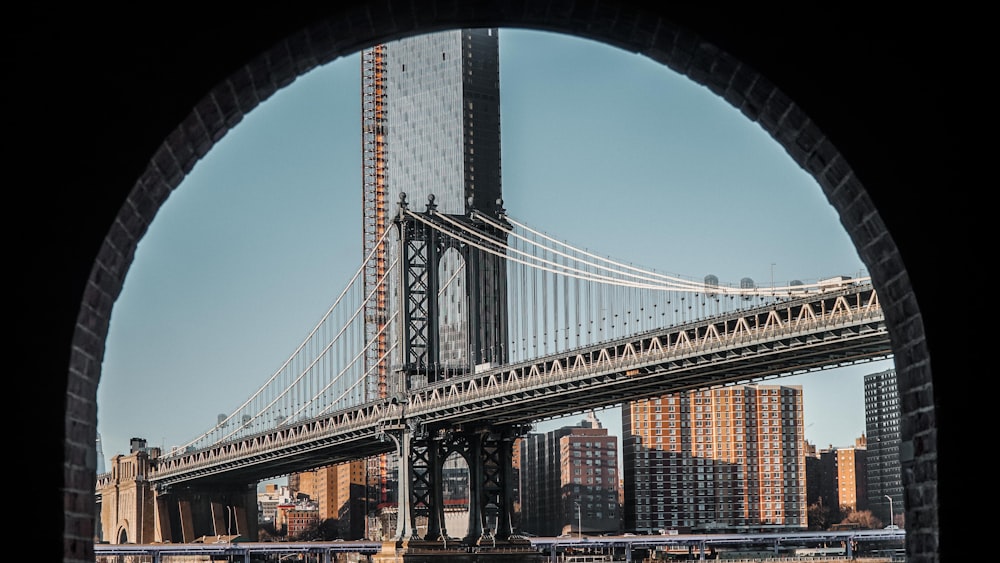 gray bridge during daytime