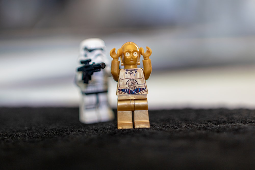 dois minifigs de Star Wars