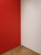 Freshly painted room with neat edges and spotless floor