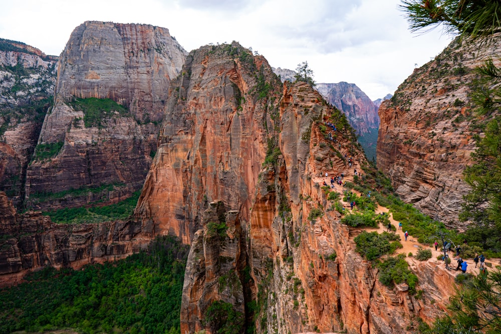 mountains at daytime