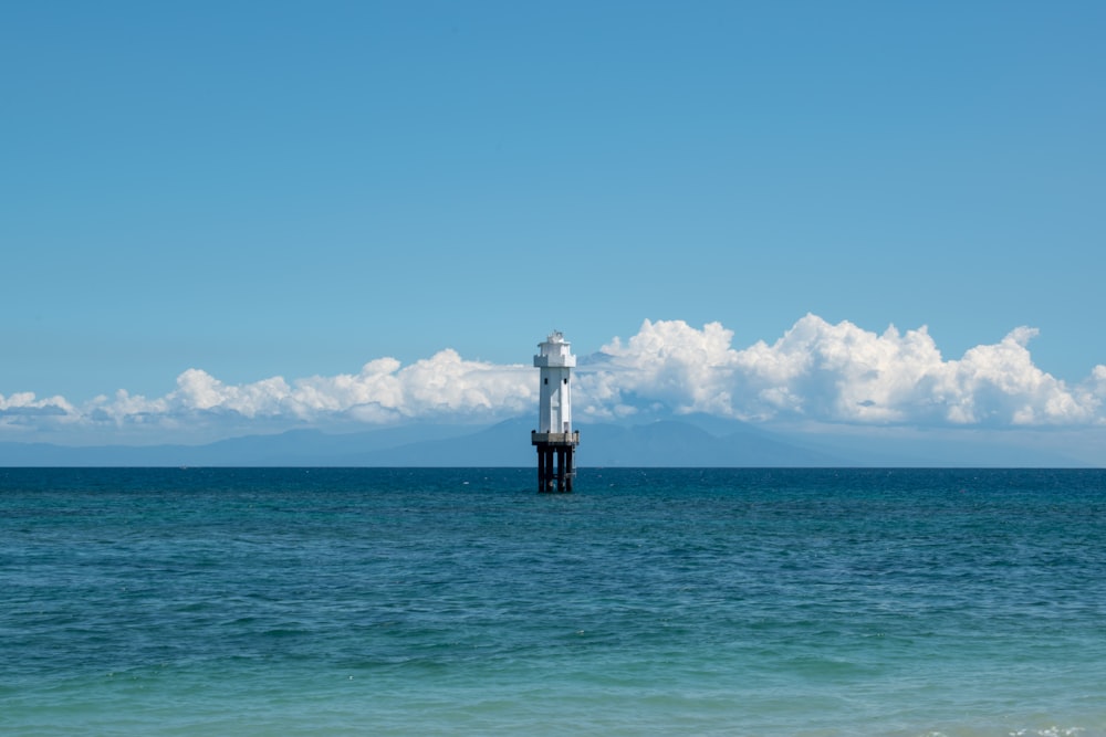 lighthouse near ocean