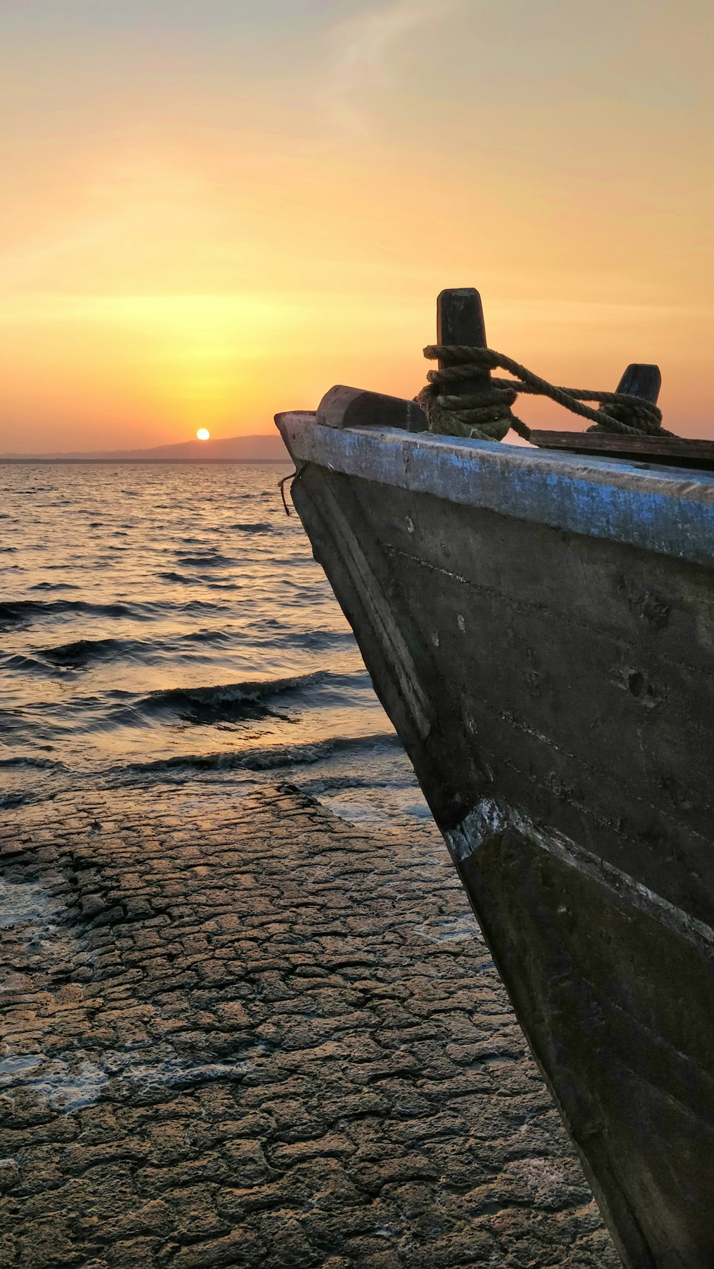 close-up photography of boat