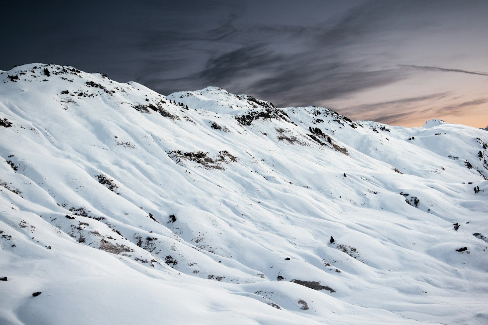 Nikon AF-S Nikkor 24-70mm F2.8E ED VR sample photo. White snowy mountain photography