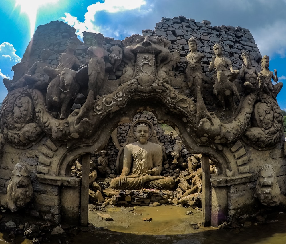 Buddha statue during daytime