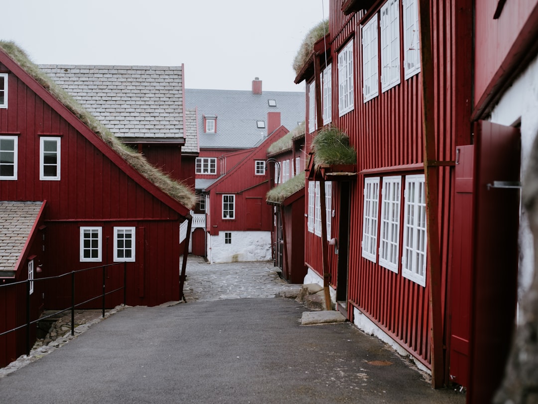 red and white house during daytime