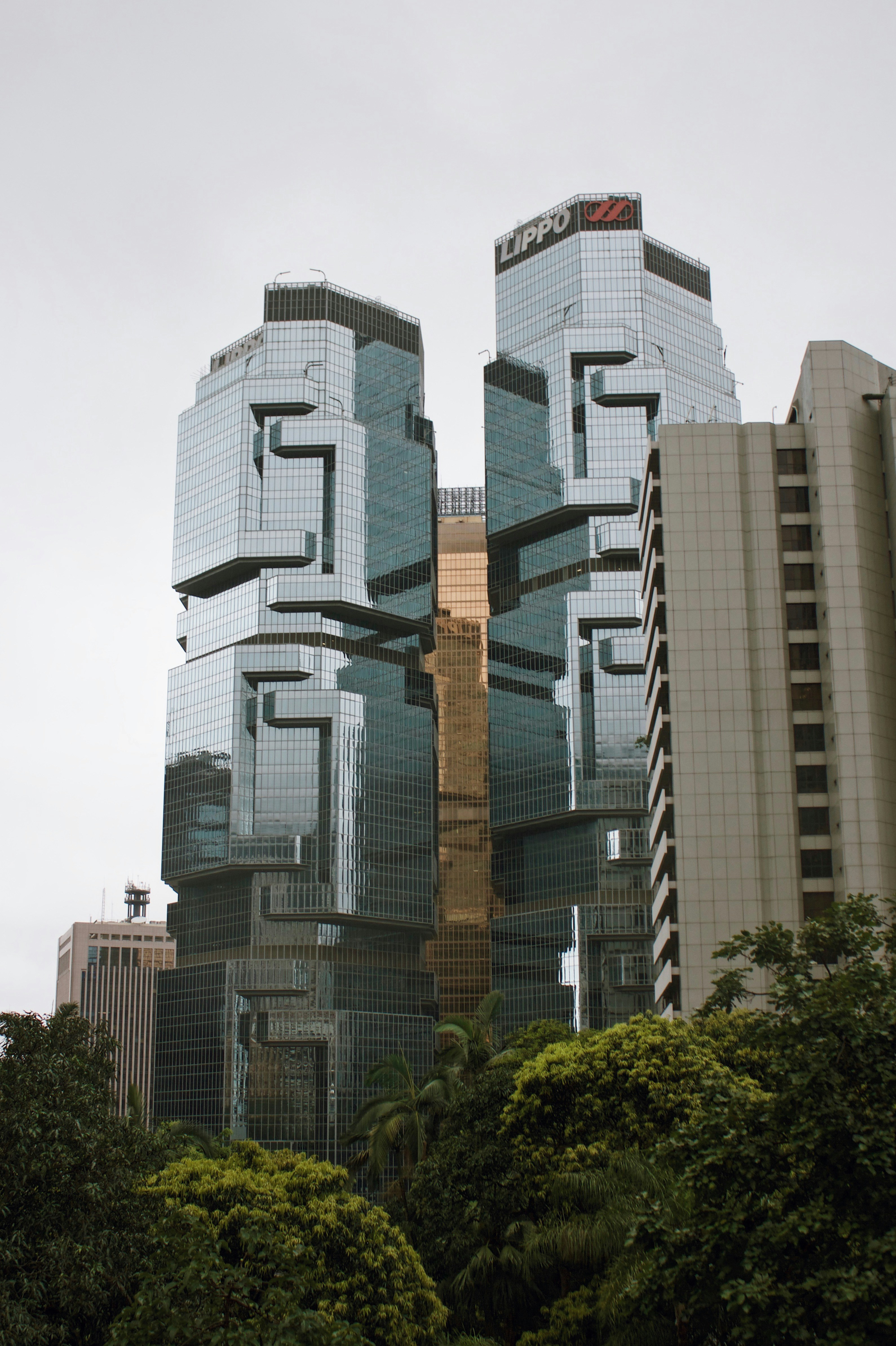 hong kong financial district