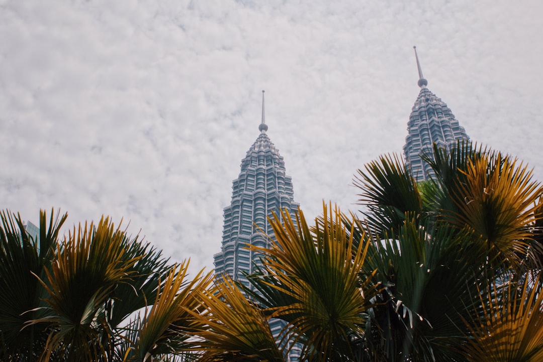 Petronas Towers in Kuala Lumpur Malaysia
