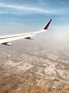 A vibrant aerial view of Dholera’s developing infrastructure under clear skies.