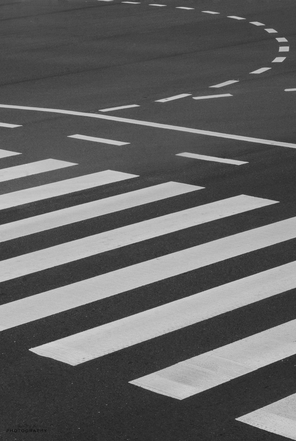 close-up photo of pedestrian lane