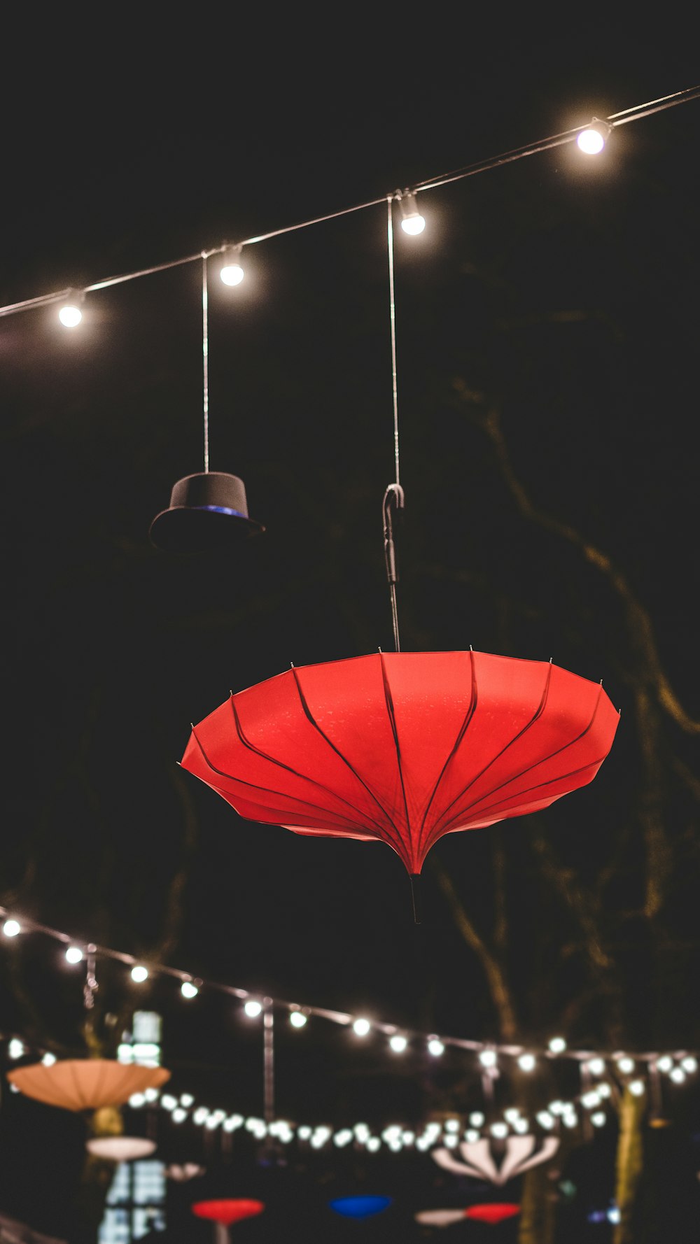 parapluie rouge