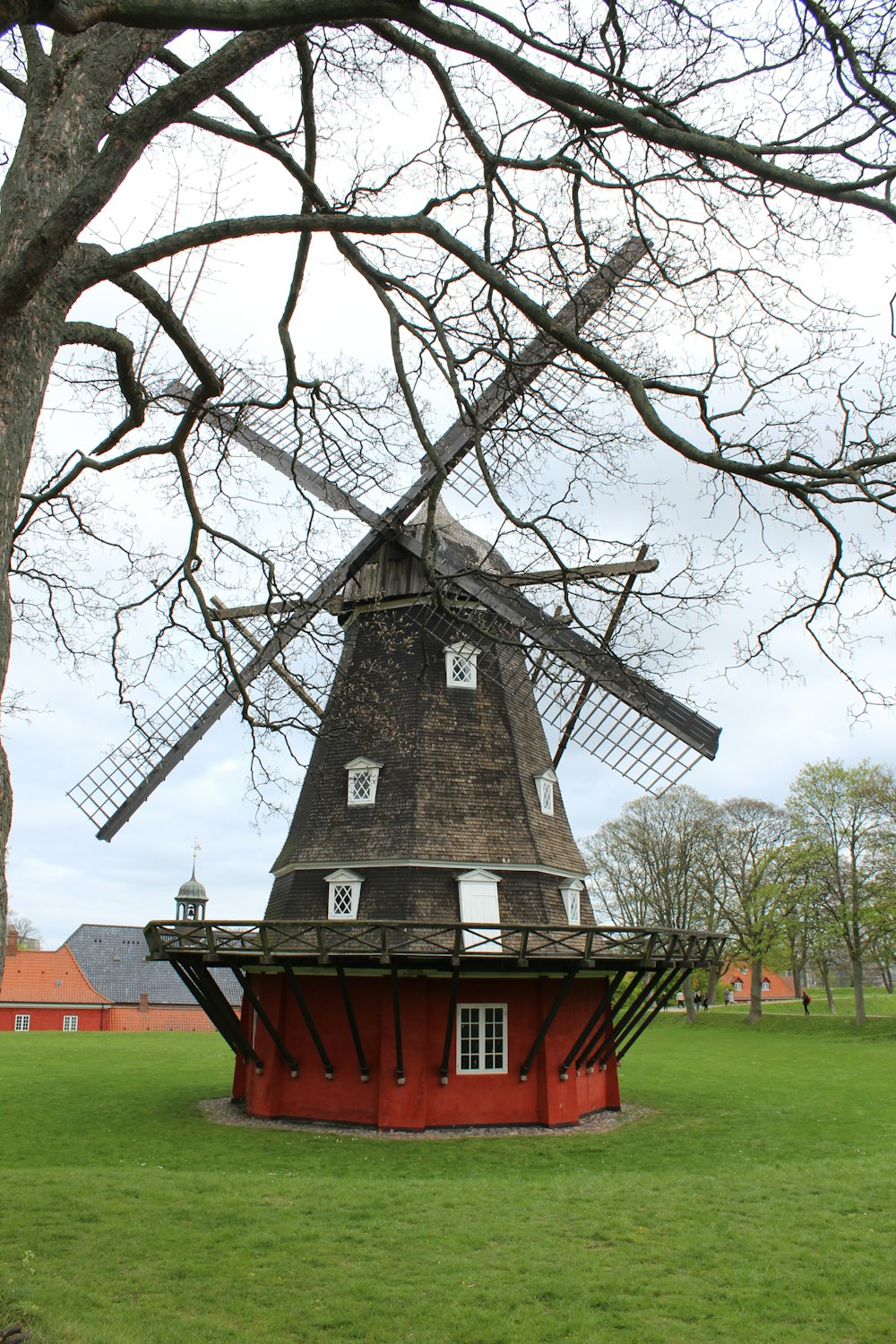 grey windmill