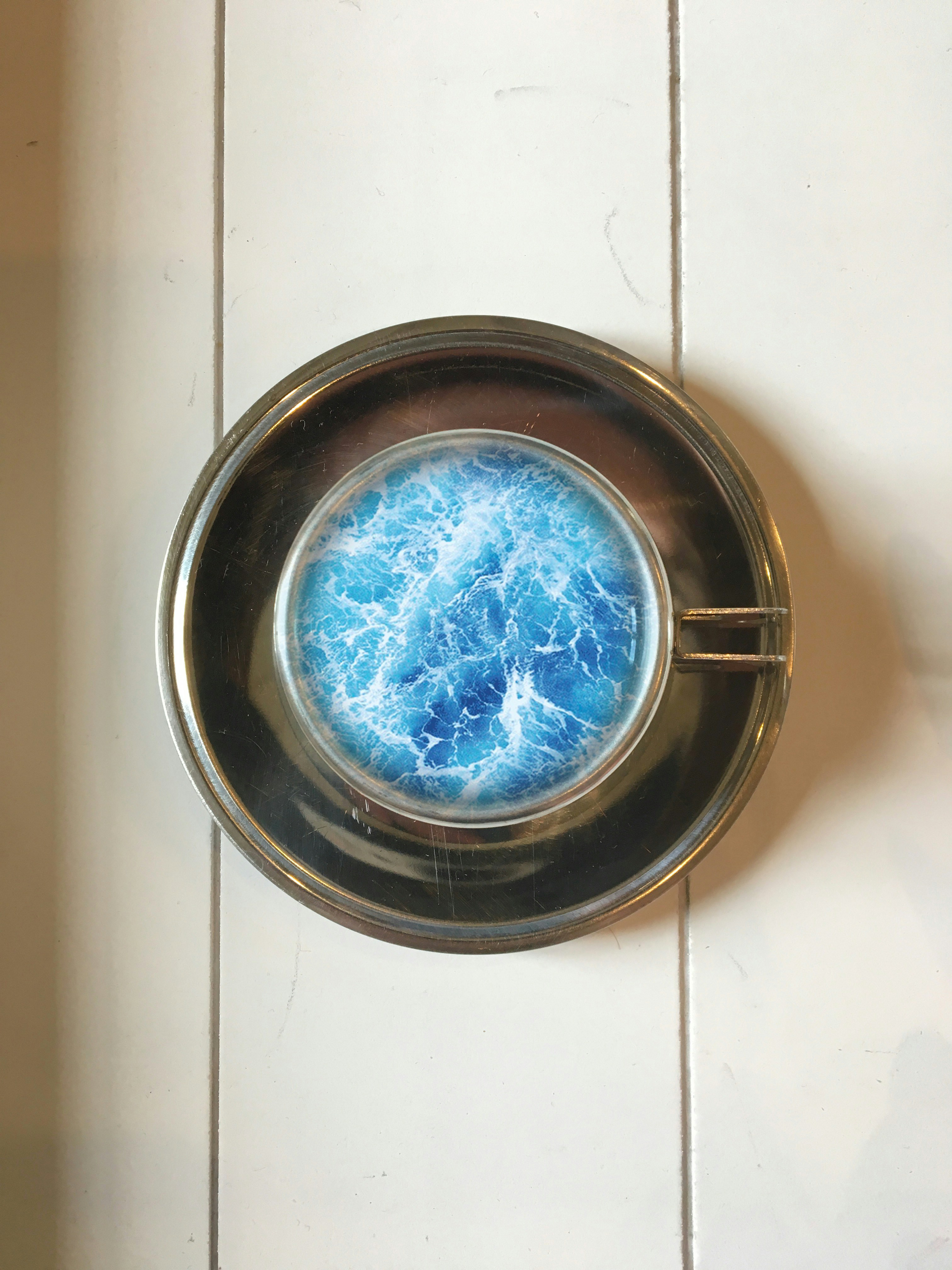 Affiche promotionnelle de l'exposition de Sami Krimi.