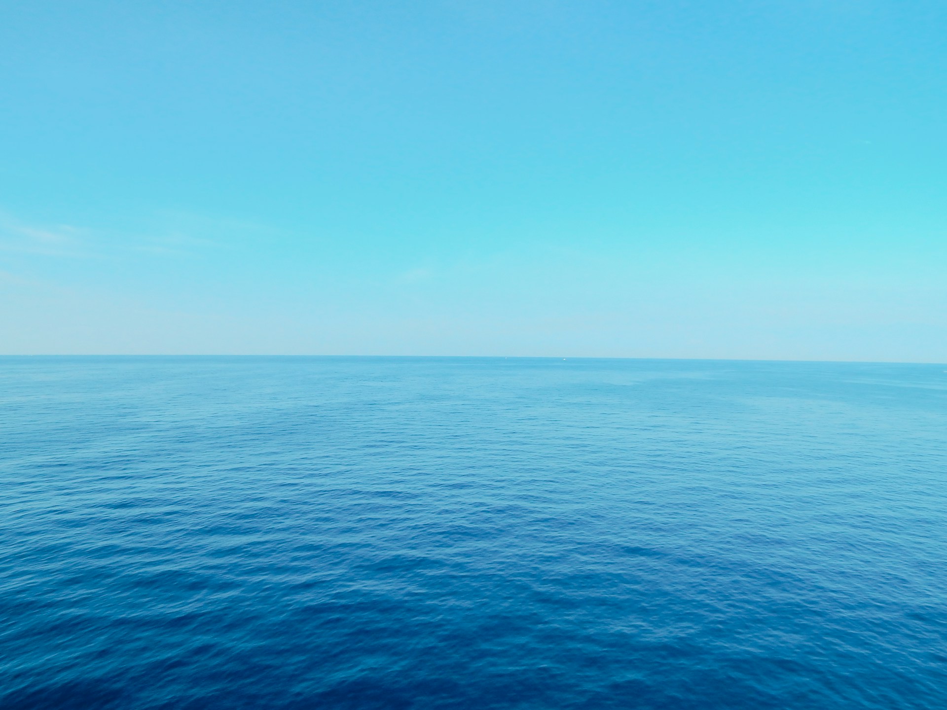blue sea