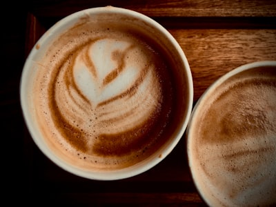 filled cup latte google meet background