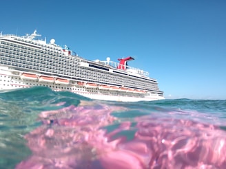 cruise ship during daytim