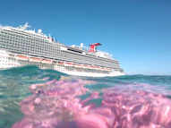cruise ship during daytim