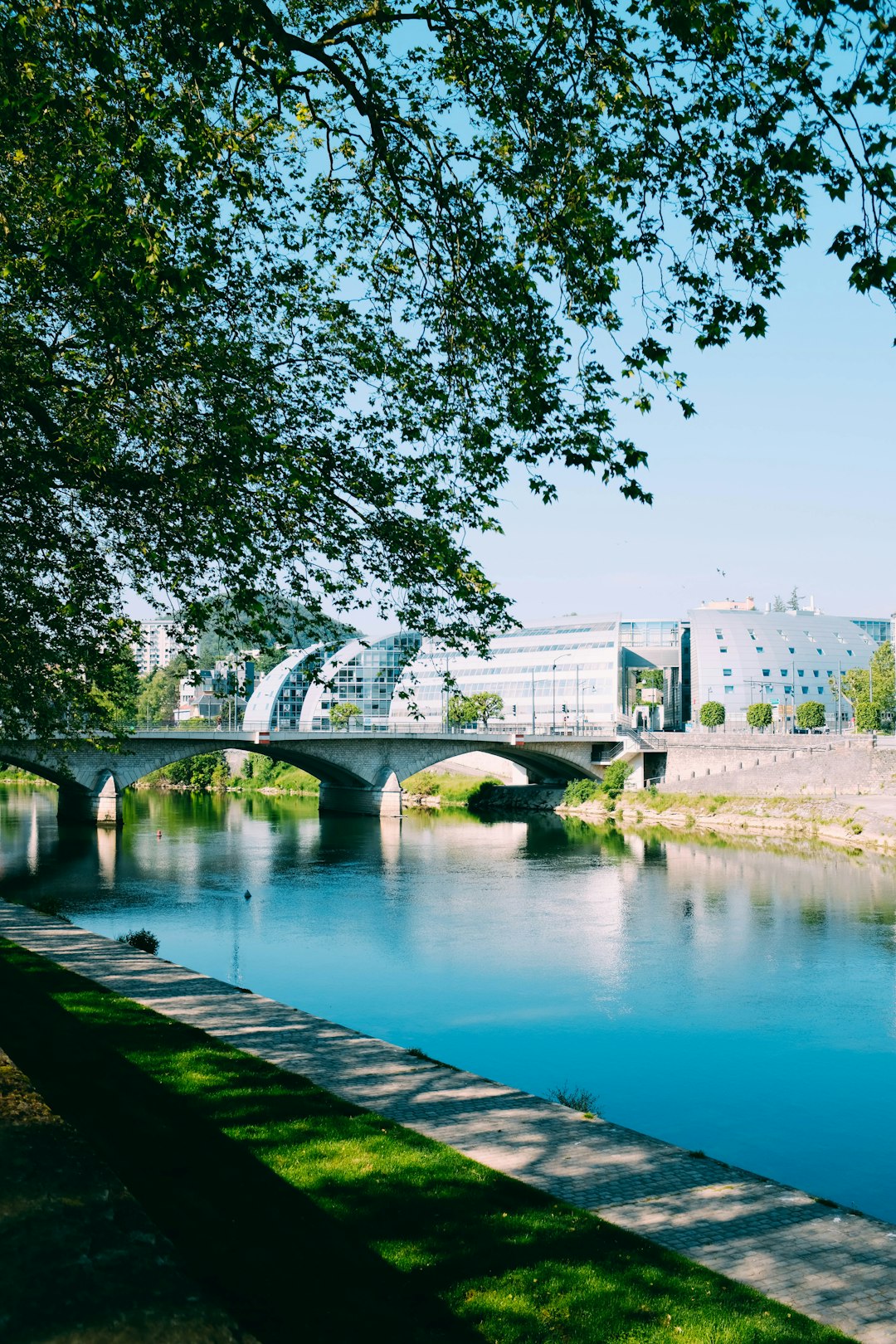 bridge over river