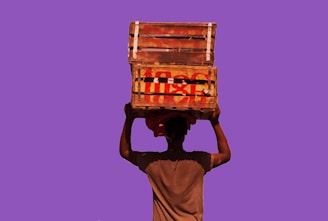 Custom wooden crates made for heavy load carrying.