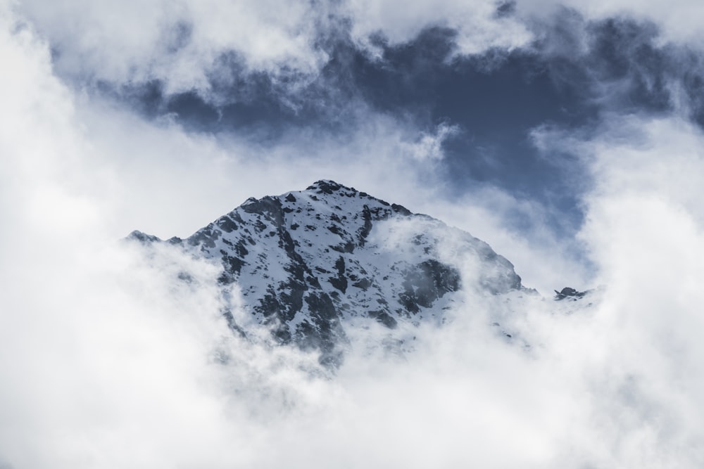 glacier mountain during day