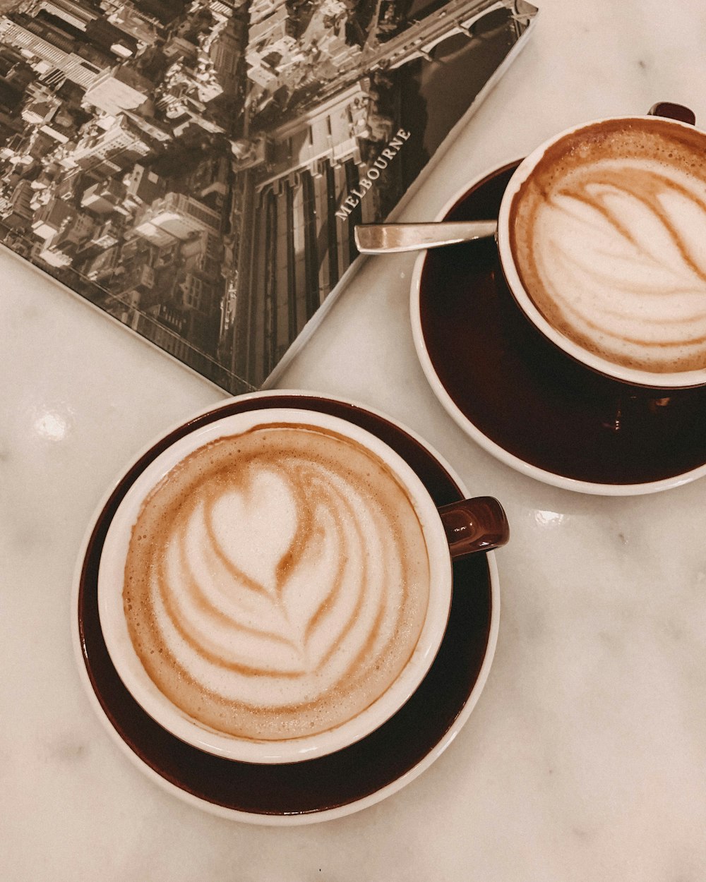 two lattes