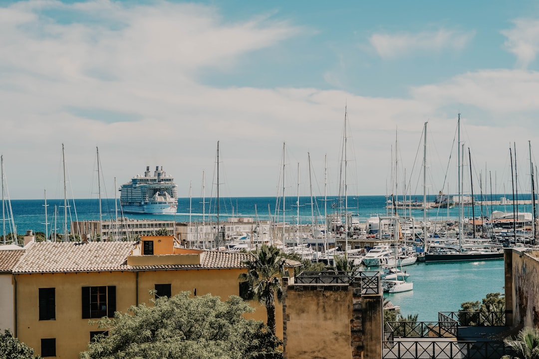 boats across white ship photo