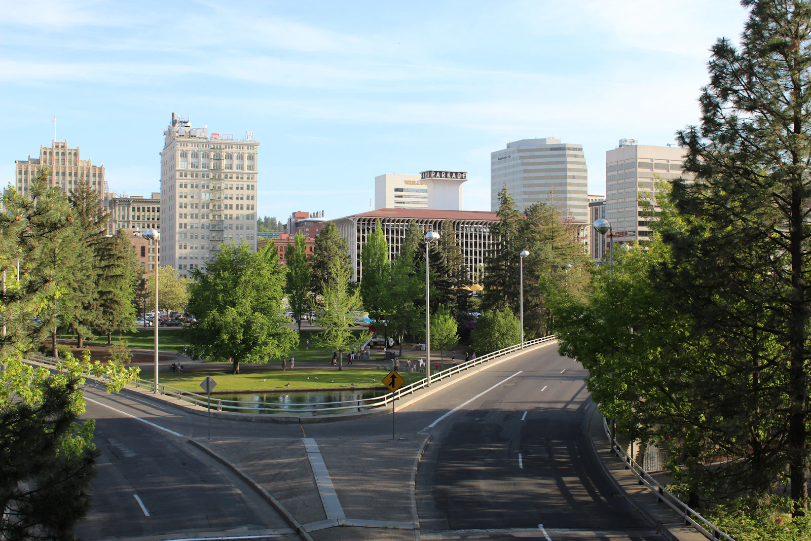 A view of Spokane, WA