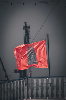 A red warning badge icon symbolizing high credit risk status.