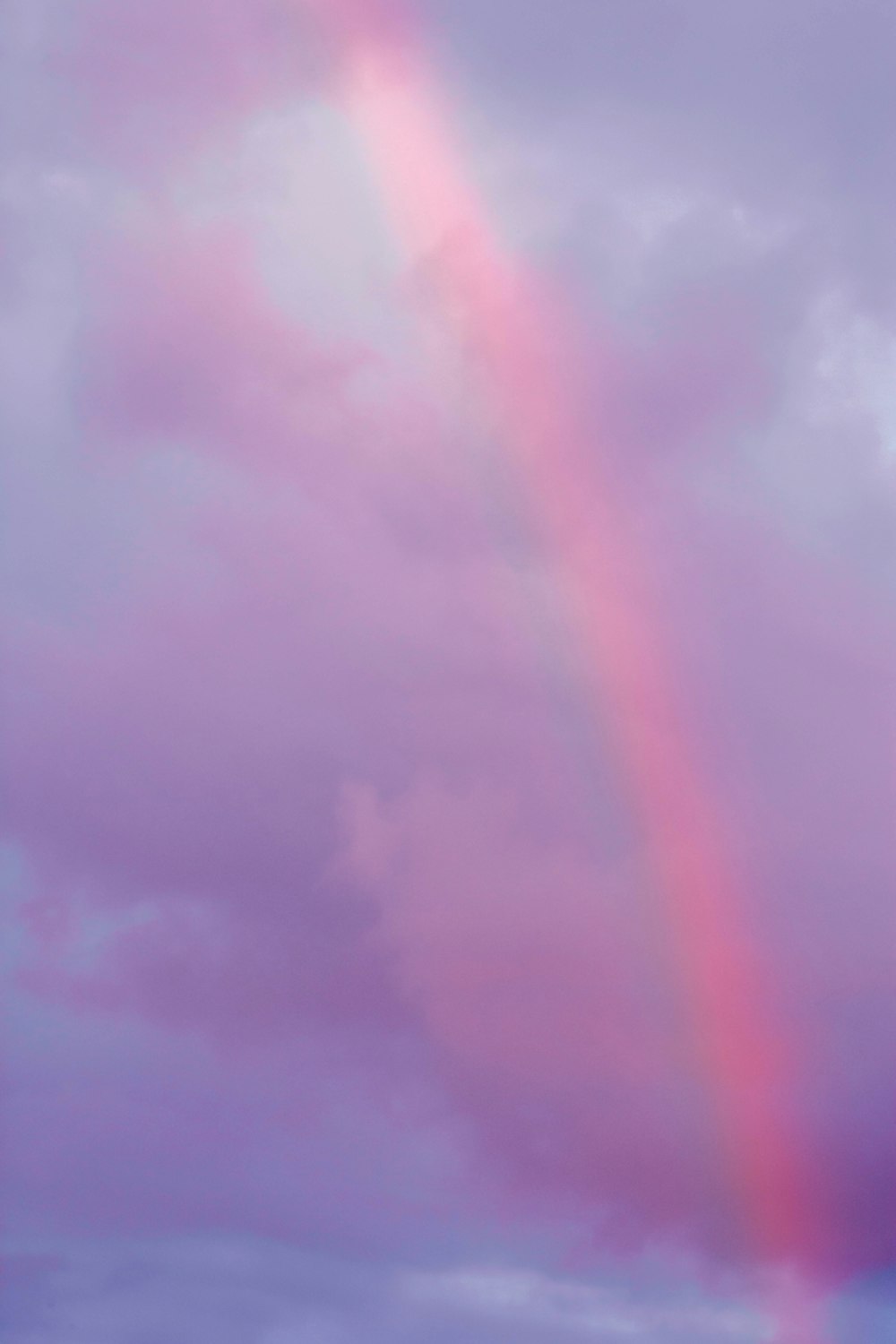 rainbow during daytime