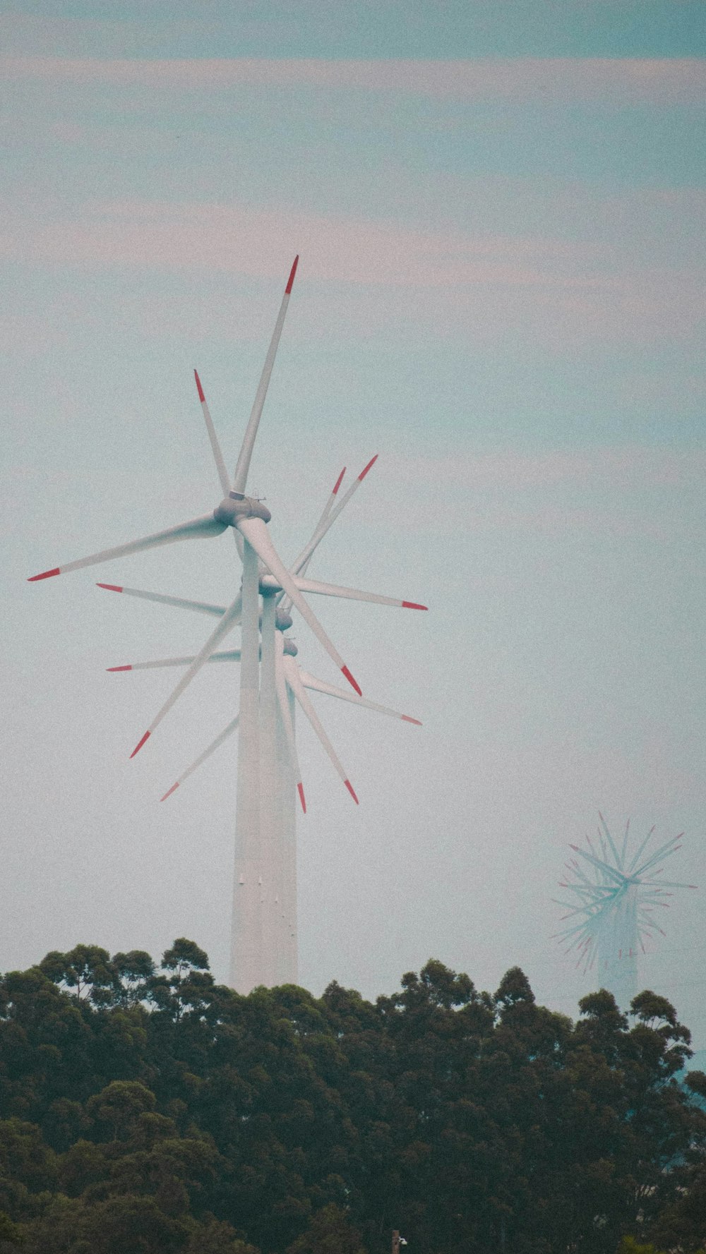 white windmill