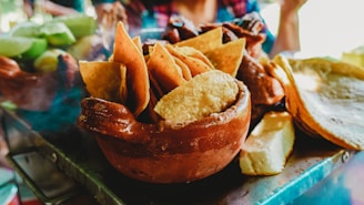 cooked food in bowl